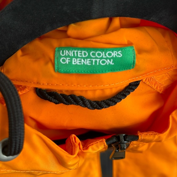 United Colors of BenettonOrange Oversized Fit Hooded Jacket - Picture 5 of 5